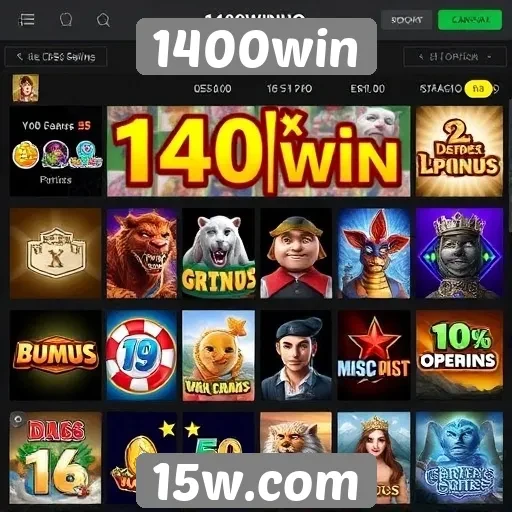Comparação entre jogos de cassino no 1400win