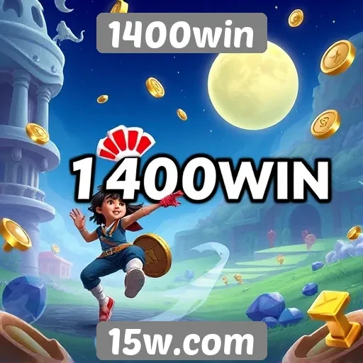 Variedade de jogos disponíveis na 1400win