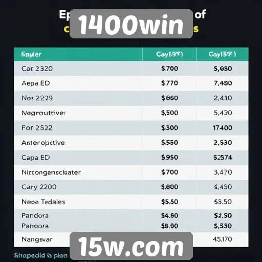 Opções de pagamento no site 1400win